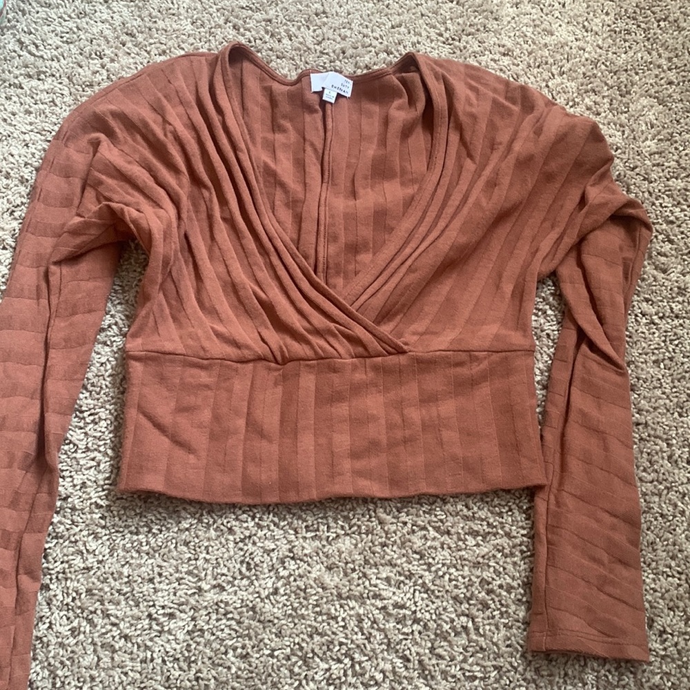 Open front shirt